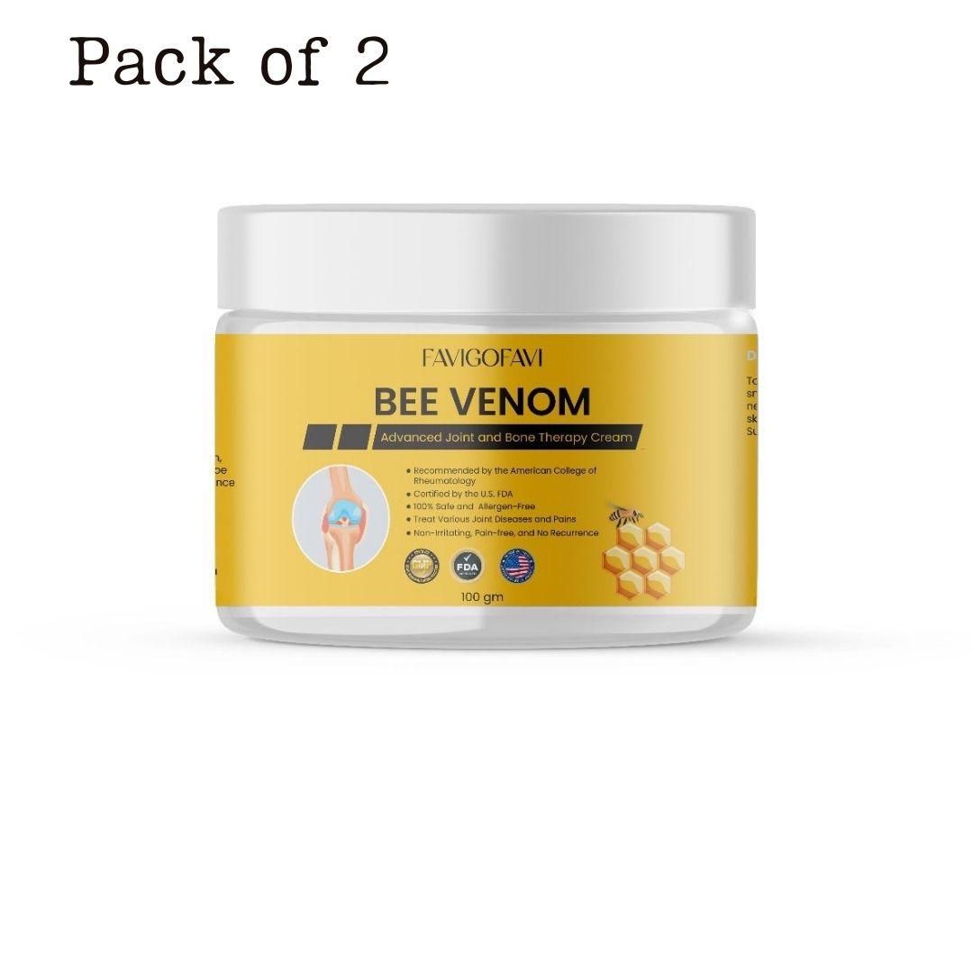 BEE VENOM Advanced Joint and Bone Therapy Cream 100g (Pack of 2)