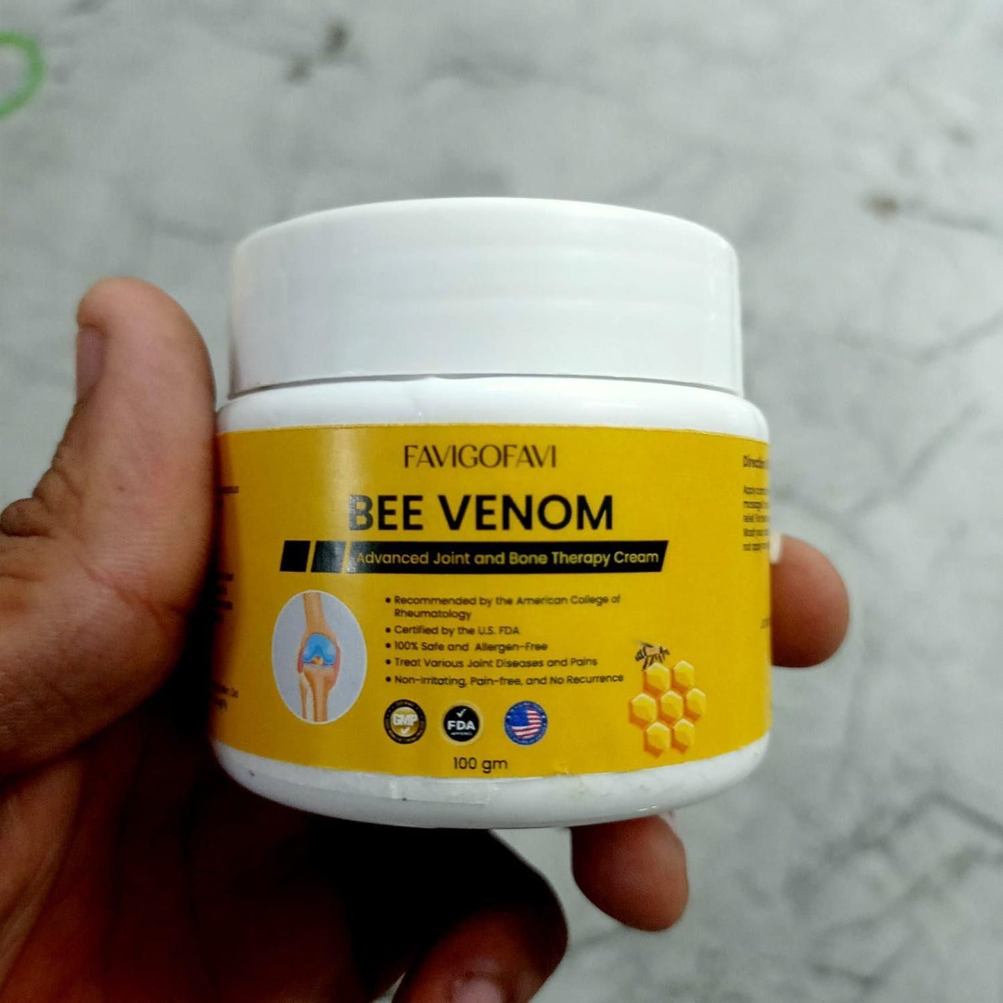 BEE VENOM Advanced Joint and Bone Therapy Cream 100g (Pack of 2)