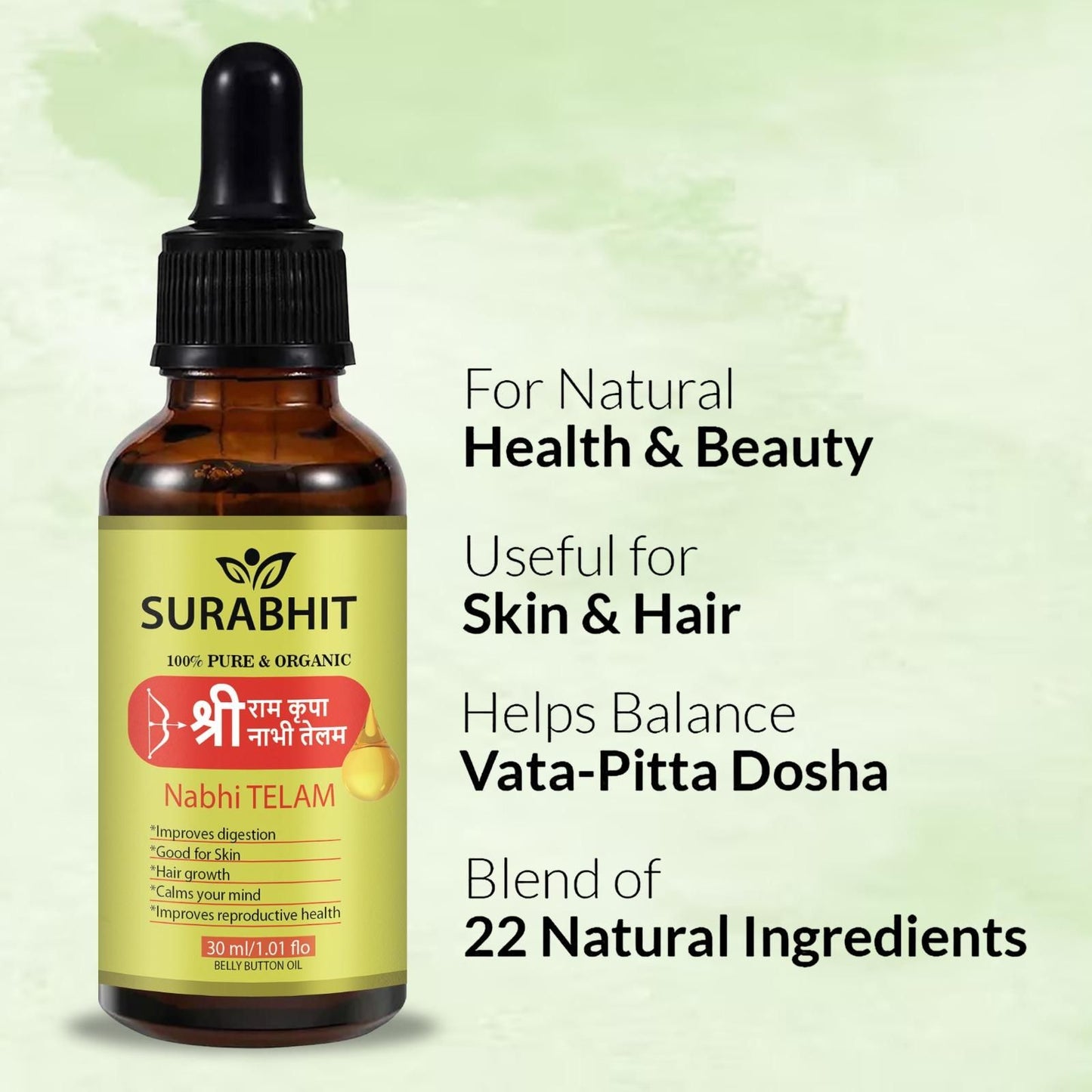 Ayurvedic Multi-Benefit Nabhi Therapy Oil Pack Of 2