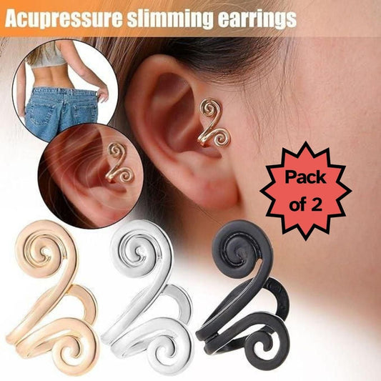 Acupressure Slimming Earrings for Weight Loss (Pair of 2)