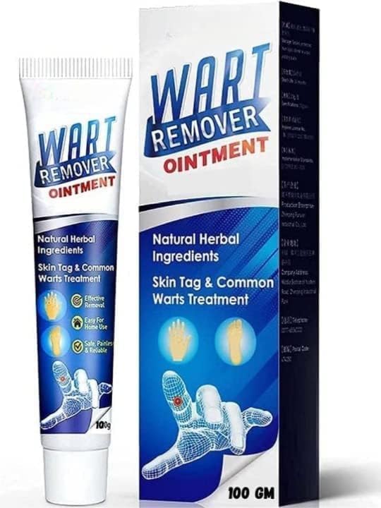 Wart Remover Instant Blemish Removal Cream - Natural Herbal Formula (20gm Each, Pack of 2)