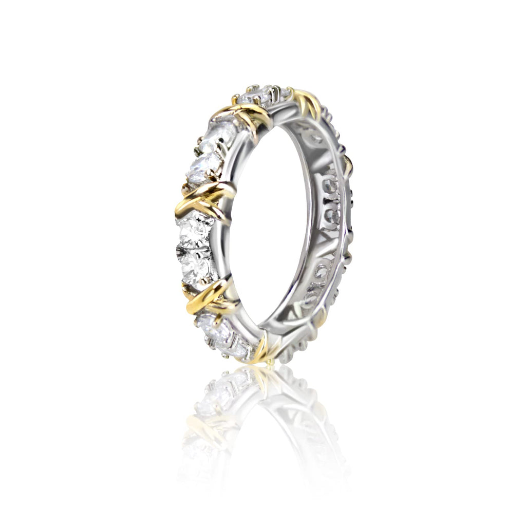 Moissanite Magnetology Lymphvity Ring, Magnetic Zircon Shaping Cross Full Moissanite Diamond Ring, Moissanite Rings for Women Weight Loss, Unclog Bloodstream and Lymph Nodes