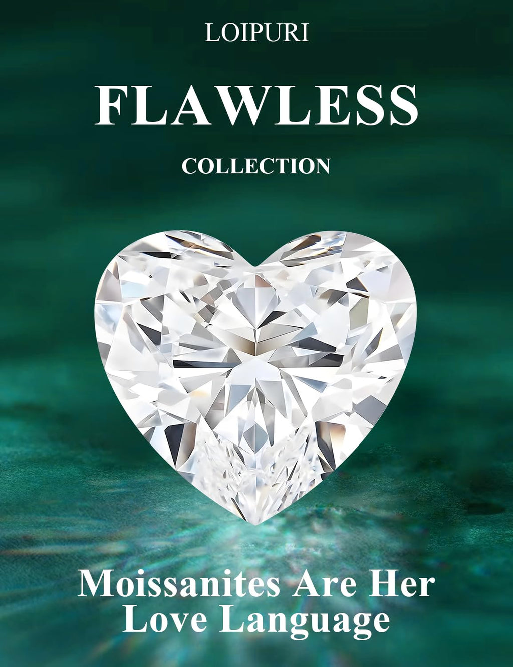 Moissanite Promise Rings for Her, 2CT D Color VVS1, Heart Shaped Celtic Knot, 925 Sterling Silver Engagement Wedding Anniversary Valentines Promise Gift with Certificate